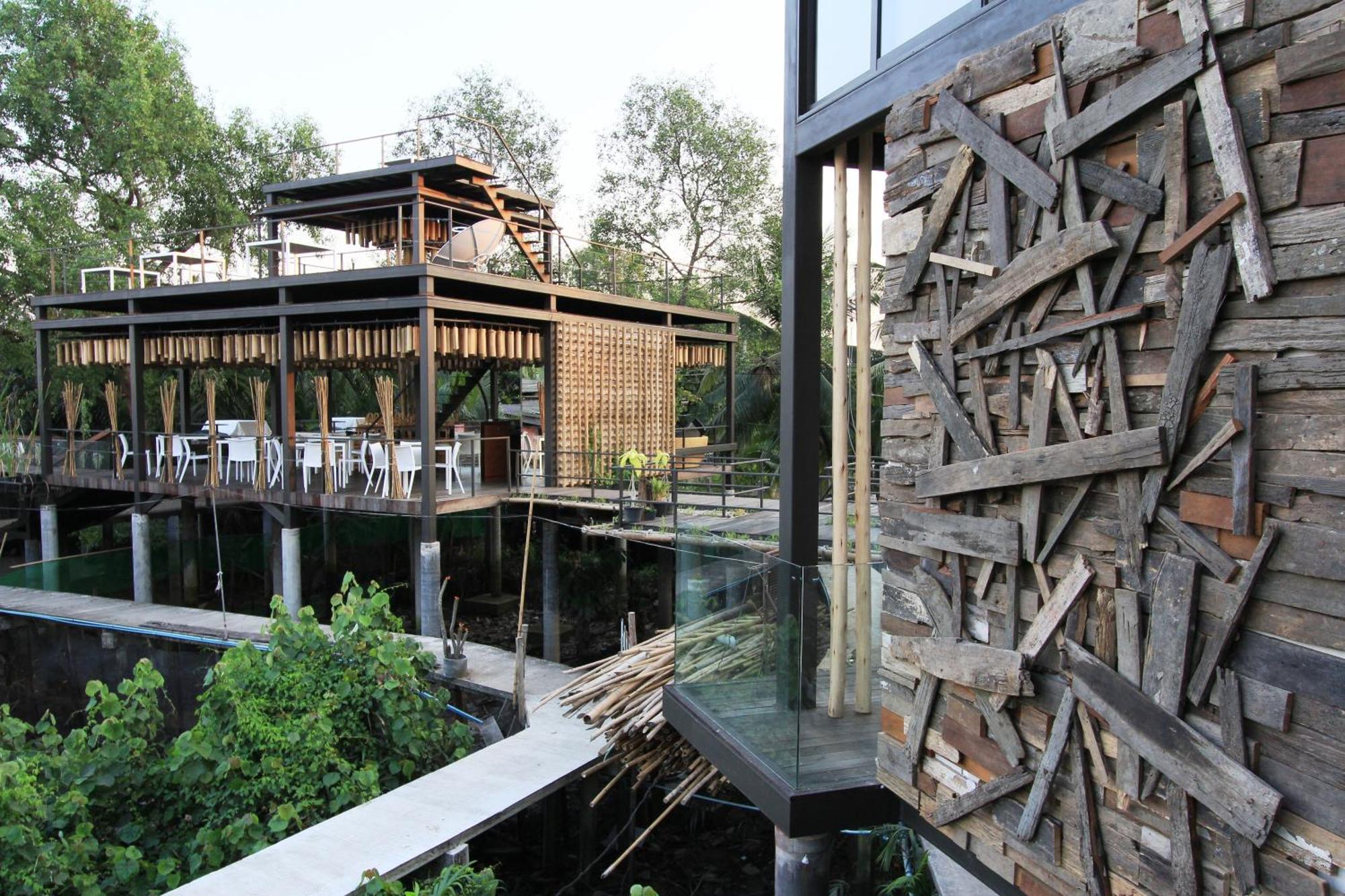 Bangkok Tree House Bang Kachao Hotel Exterior foto