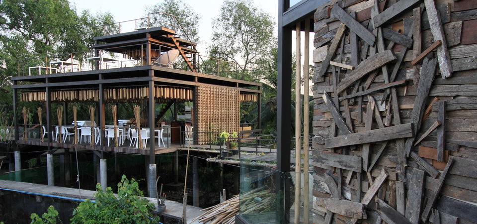 Bangkok Tree House Bang Kachao Hotel Exterior foto